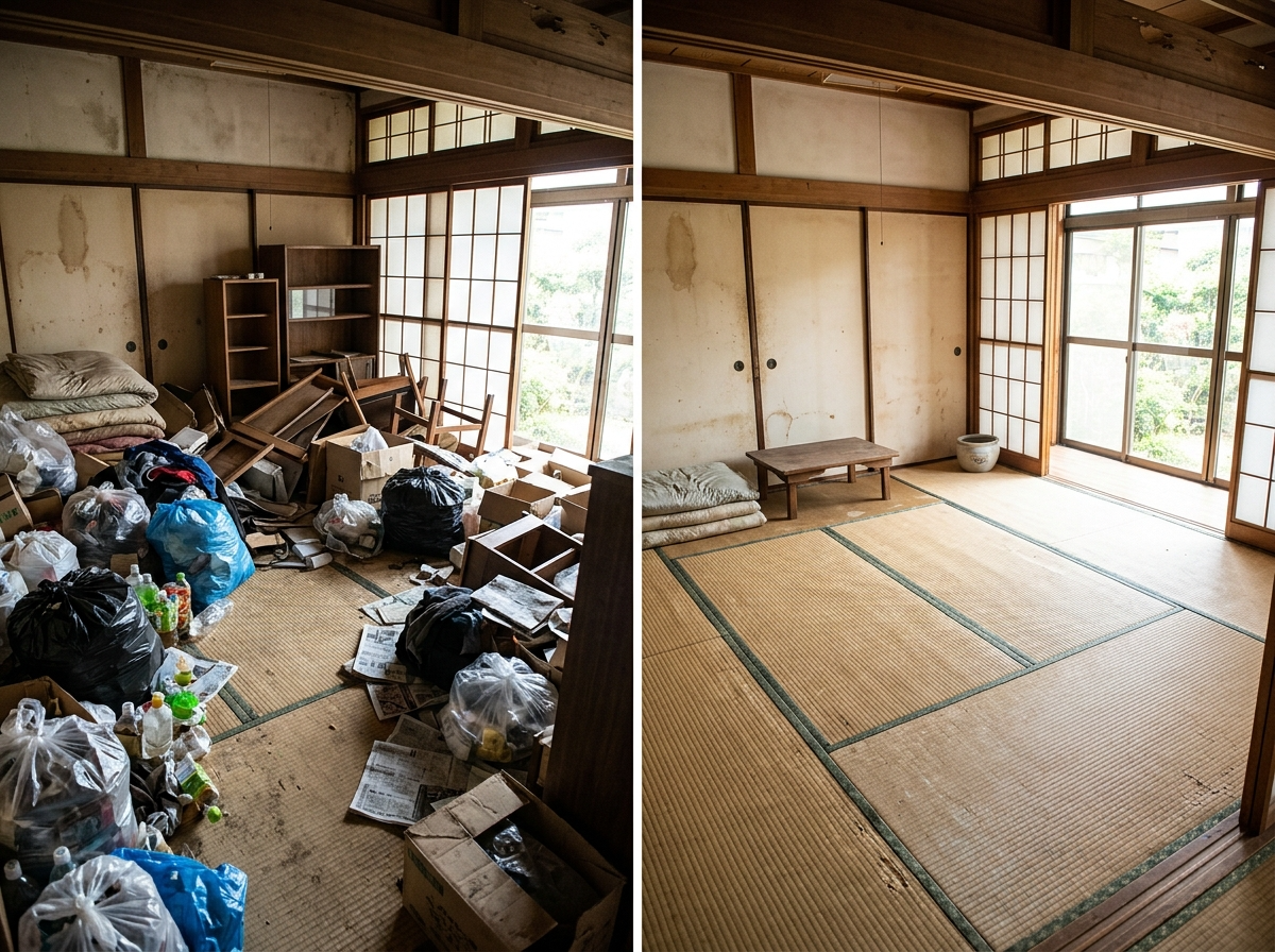 ゴミ屋敷清掃
