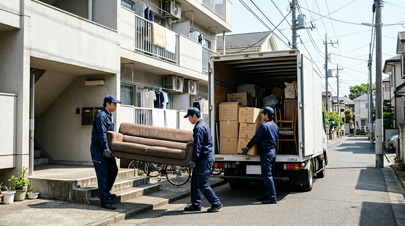 お引越しの不用品回収