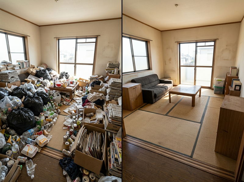 不用品回収だけでない便利さ